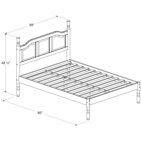 Alcott Hill® Artavia Solid Wood Bed Wayfair